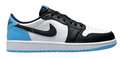 1 Retro Low OG Black Dark Powder Blue