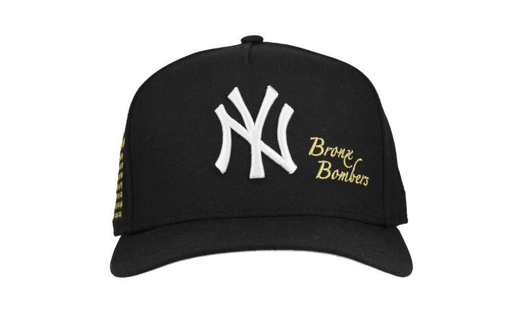 9FIFTY New York Yankees Bronx Bombers 27x Champs A Frame Snapback Hat "Black" NE278