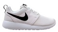 Roshe One White/White-Black (Women's)