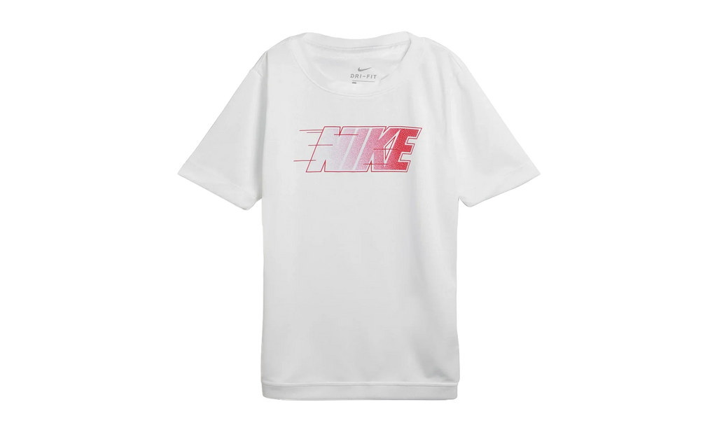 Trophy23 Dri‑FIT Short‑Sleeve Top GS "White / Red" BV3817 100