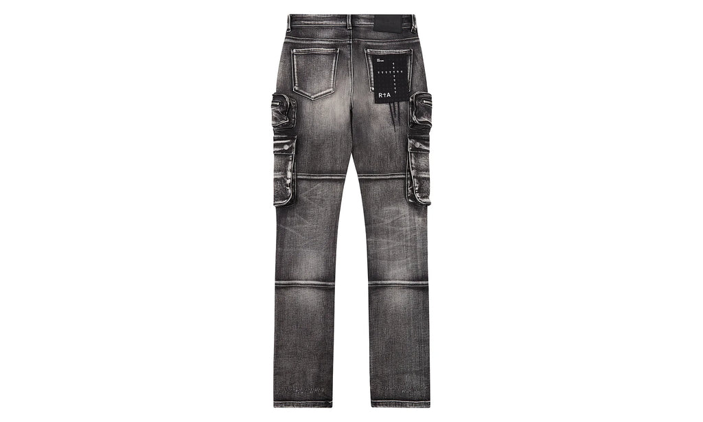 Slate Cargo Denim "Grey" B1839ASSTM