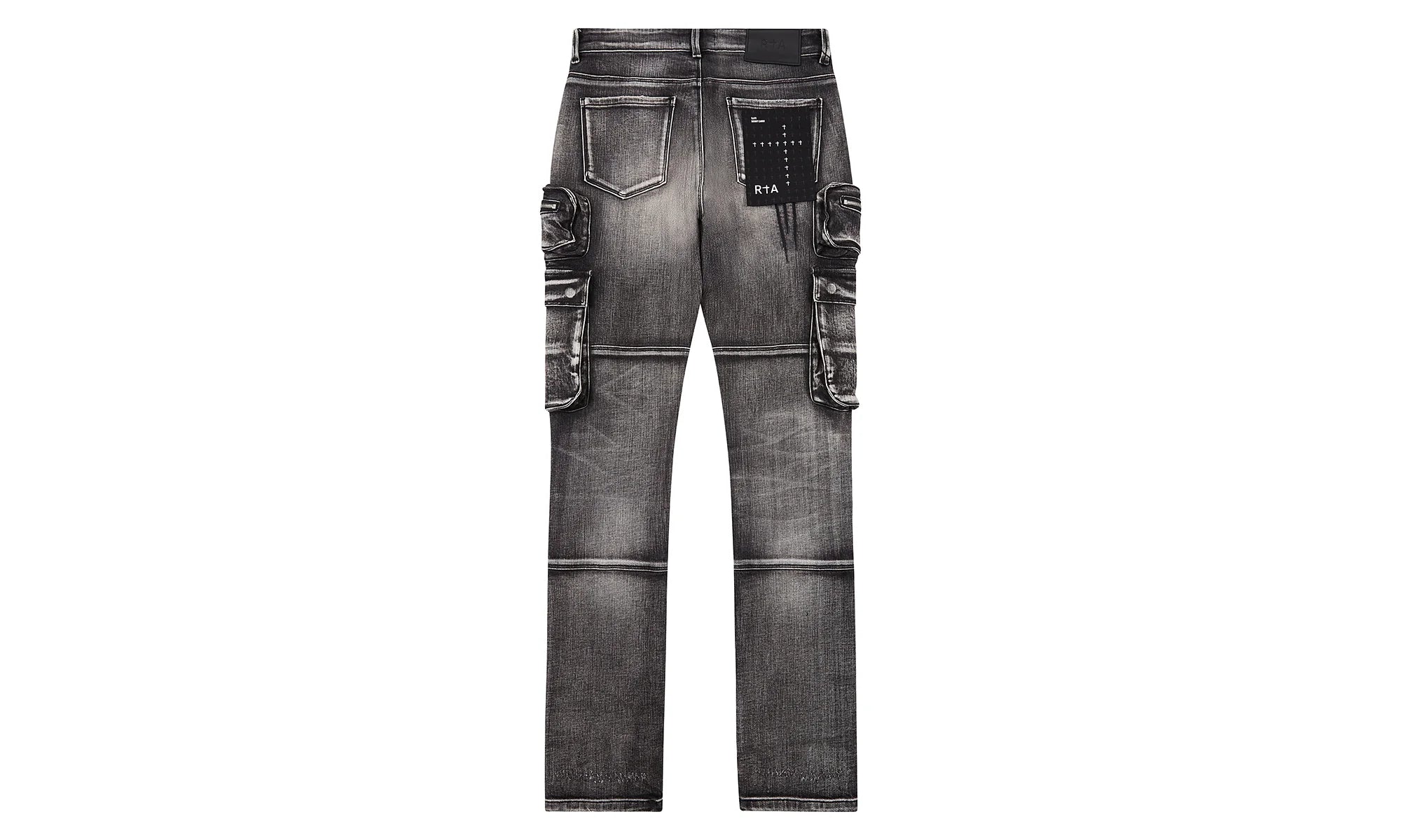 Slate Cargo Denim "Grey" B1839ASSTM