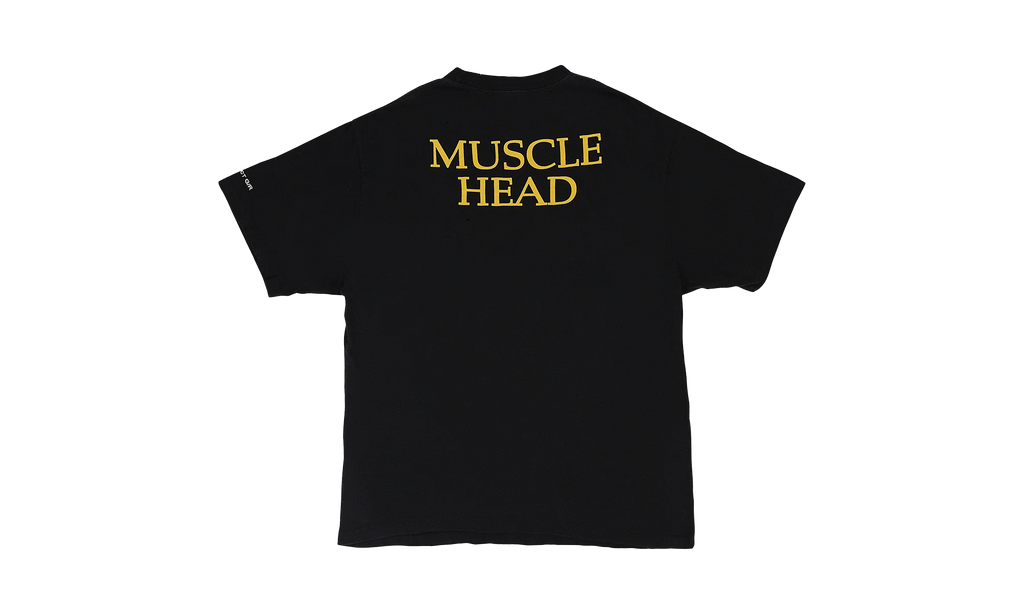 MIXED PRINTED VINTAGE T-SHIRT "WASHED BLACK" PGR XTSH 0007