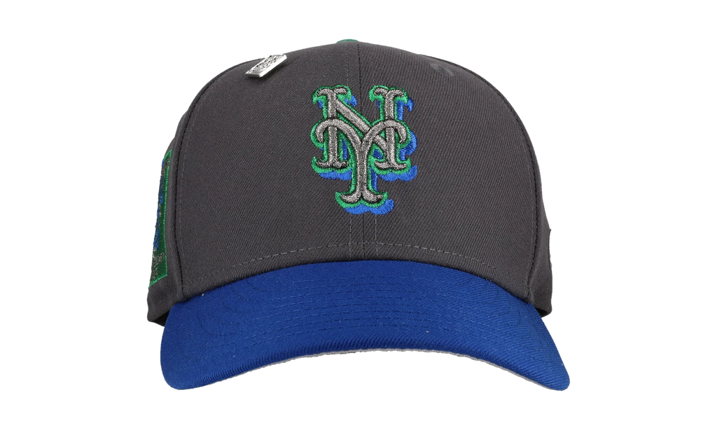 59FIFTY New York Mets Shea Stadium Fitted Hat "Graphite / Blue / Pewter" NE202