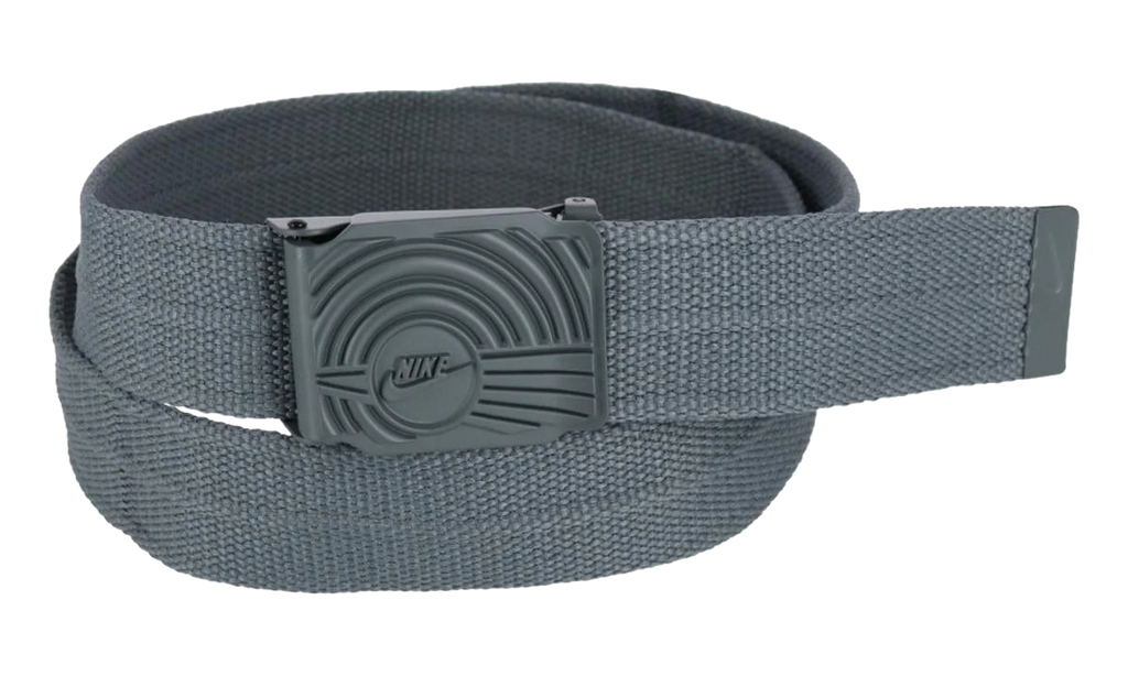 Ribbed Web Belt "Dunk Inspired Buckle - Dark Gray" 18001051 FA