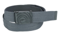 Ribbed Web Belt "Dunk Inspired Buckle - Dark Gray" 18001051 FA