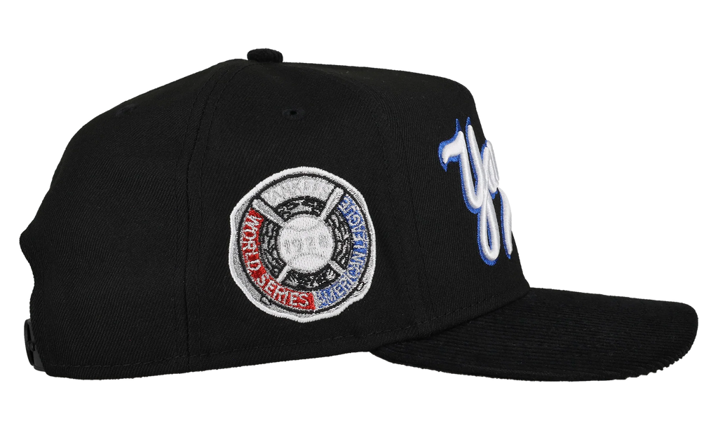 9FIFTY New York Yankees 1928 WS Snapback Hat "Black / Cord" 44238588903612