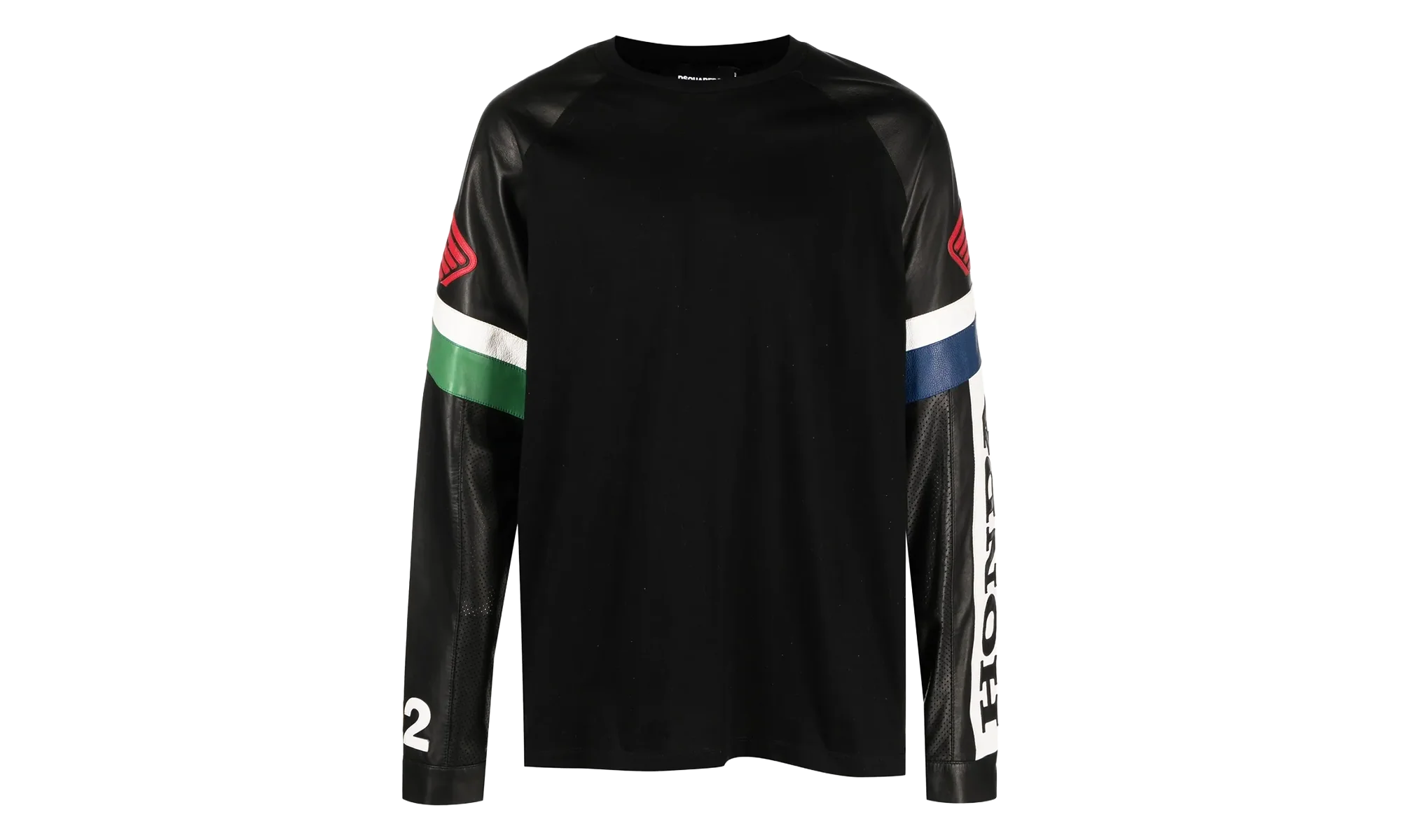 Honda Slouch Raglan Sweatshirt "Black" S71GD1237S23009900