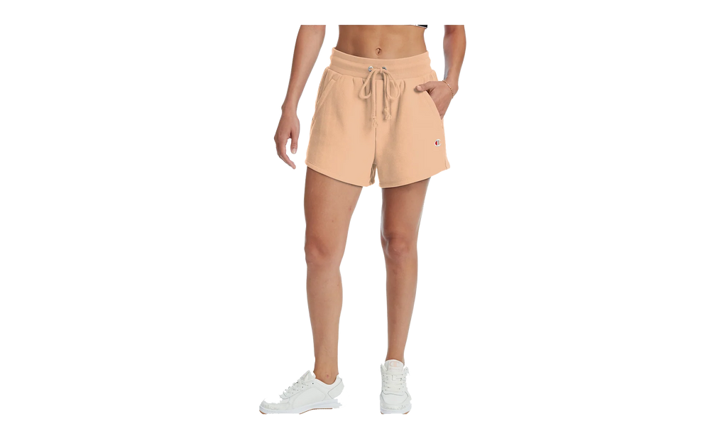 C-Life Reverse Weave Shorts WMNS "Certain Peach" ML906 549314 9QI
