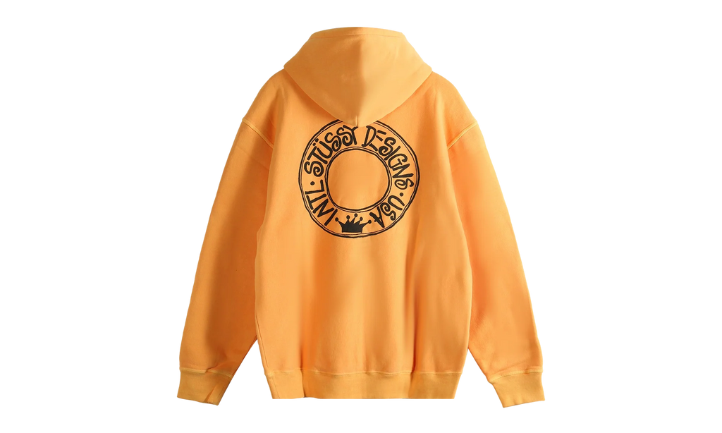 Buana Pig. Dyed Hoodie "ORANGE" 1925052 ORAN