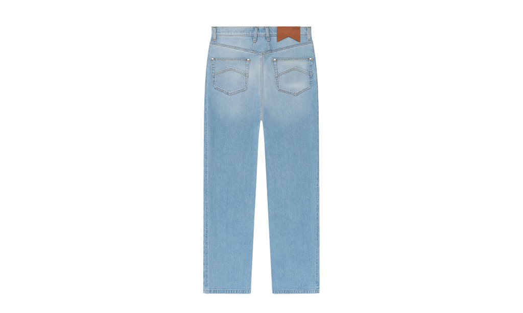 90S Traxedo Denim Straight‑Fit Jeans "Light Wash" RHFW24DP02012