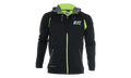 Hyper Elite City Hoodie "Black / Cool Grey / Volt" 716450 010