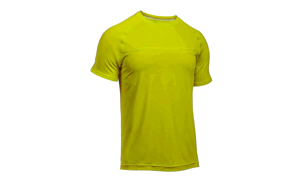 Sunblock UPF 50+ Short Sleeve T-Shirt "Smash Yellow" 1290526 772