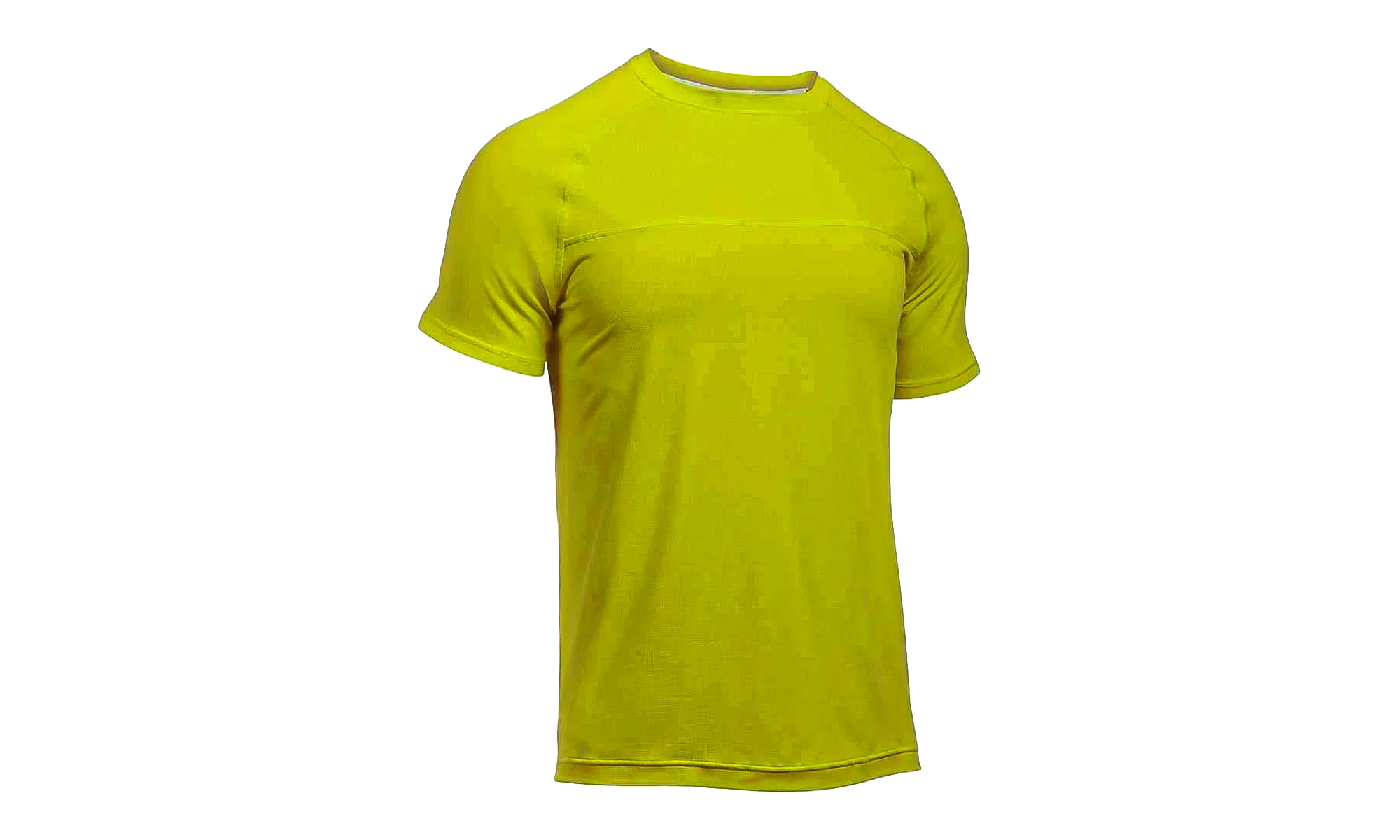 Sunblock UPF 50+ Short Sleeve T-Shirt "Smash Yellow" 1290526 772