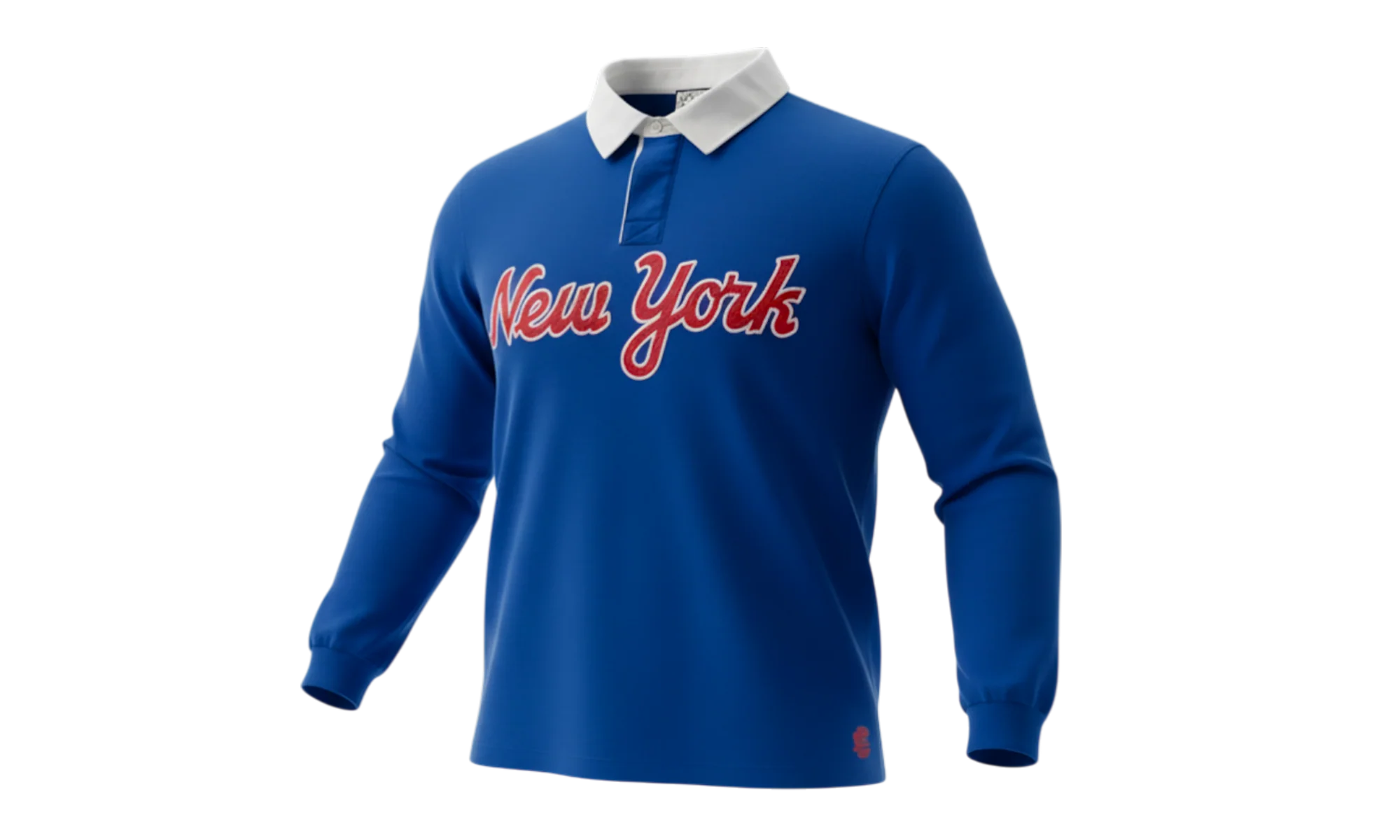 EE RUGBY CORE POLO "NEW YORK - Blue/ Orange" EE742