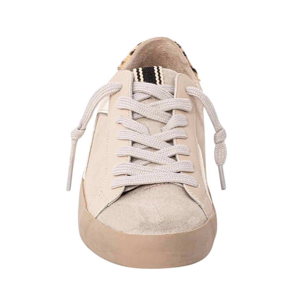 Robbie Cheetah Lace Up Sneakers