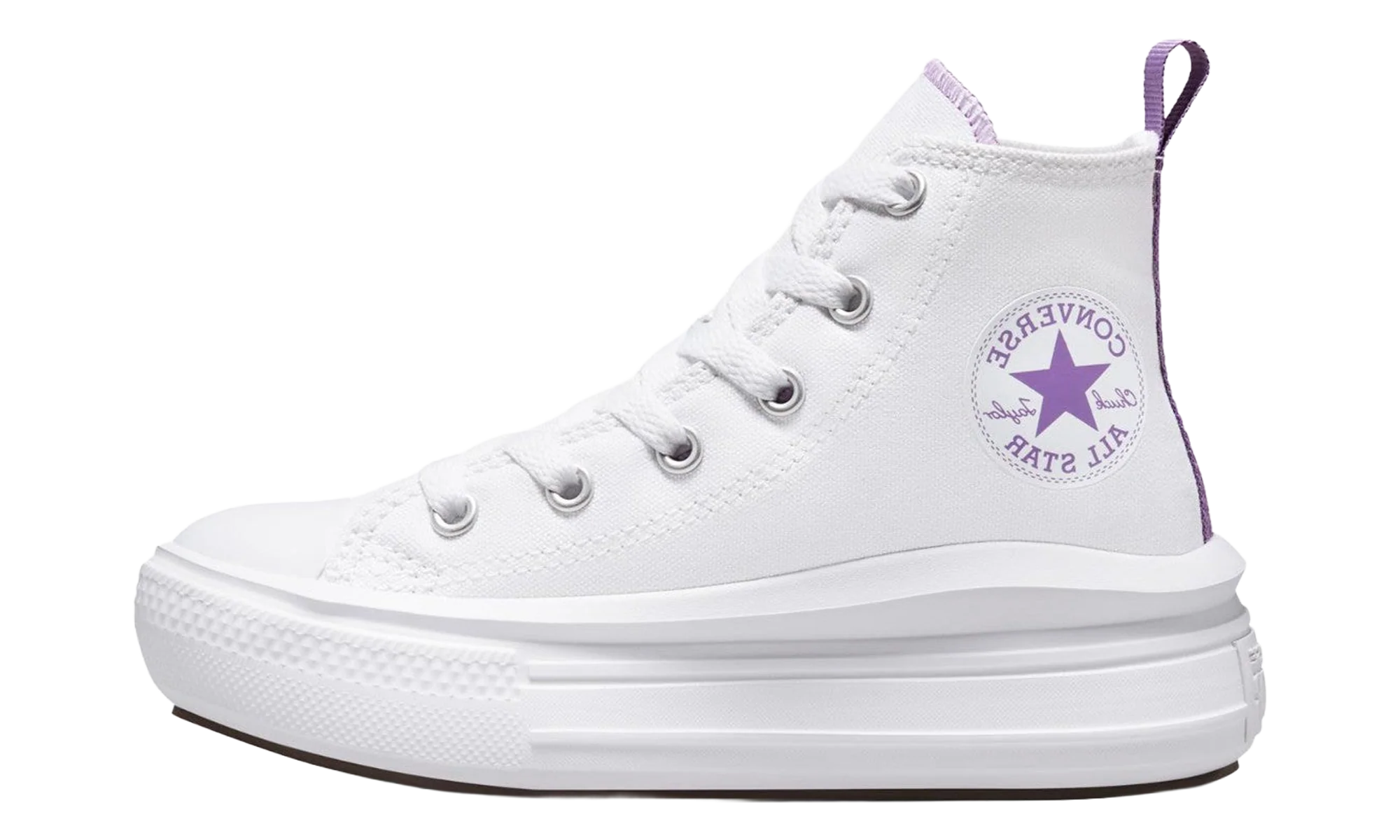 Chuck Taylor All Star Move Platform High PS "White Pixel Purple" A03669C