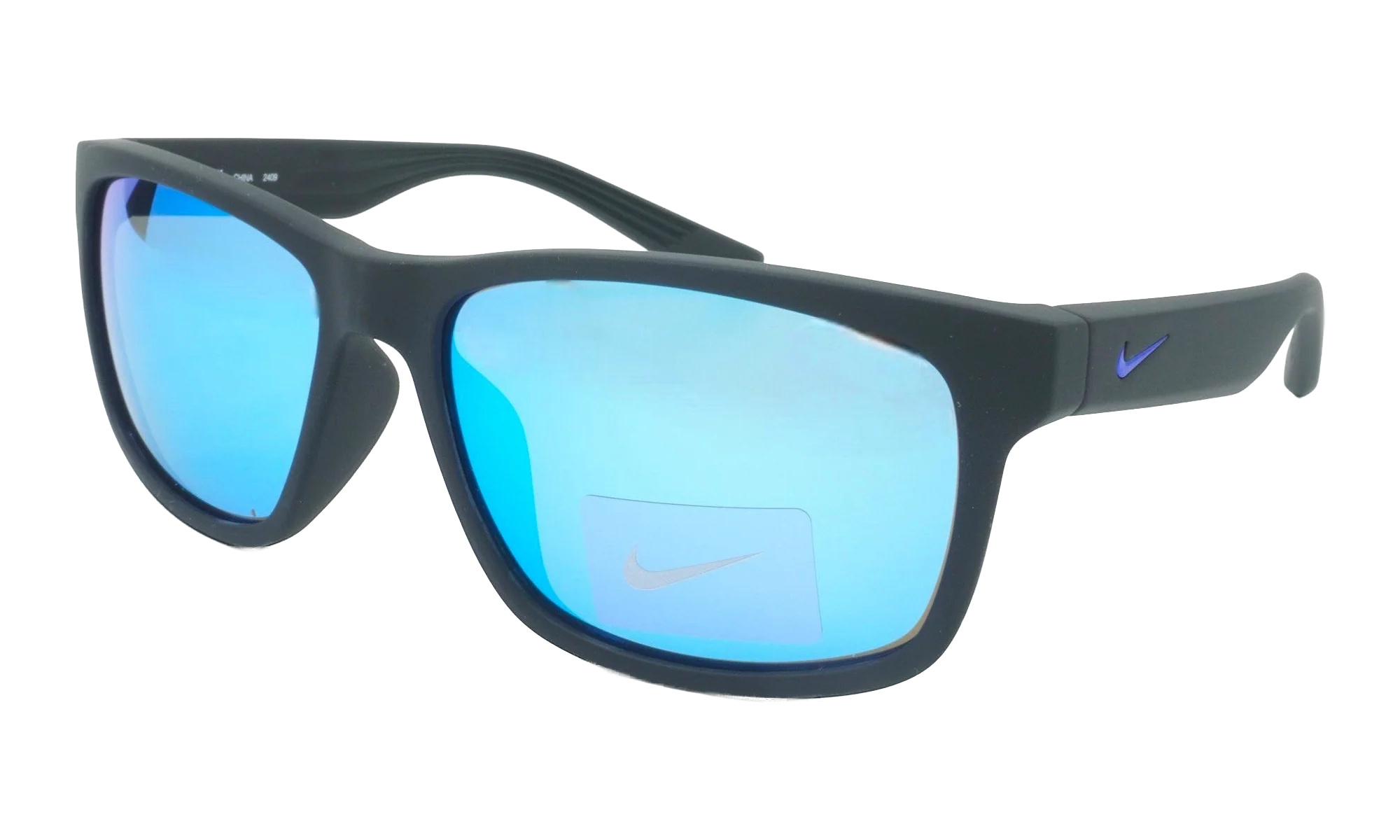 Cruiser Sunglasses "Matte Black / Frozen Blue Mirror" FQ4677 014