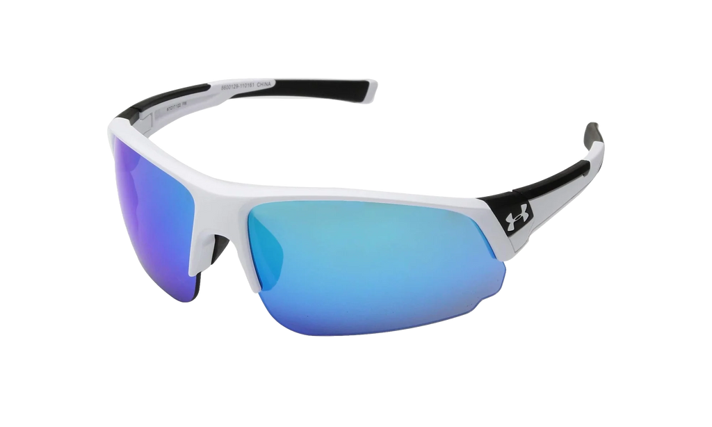 Changeup Dual Sunglasses "Blue Multiflection - Satin White" 8600129 110161