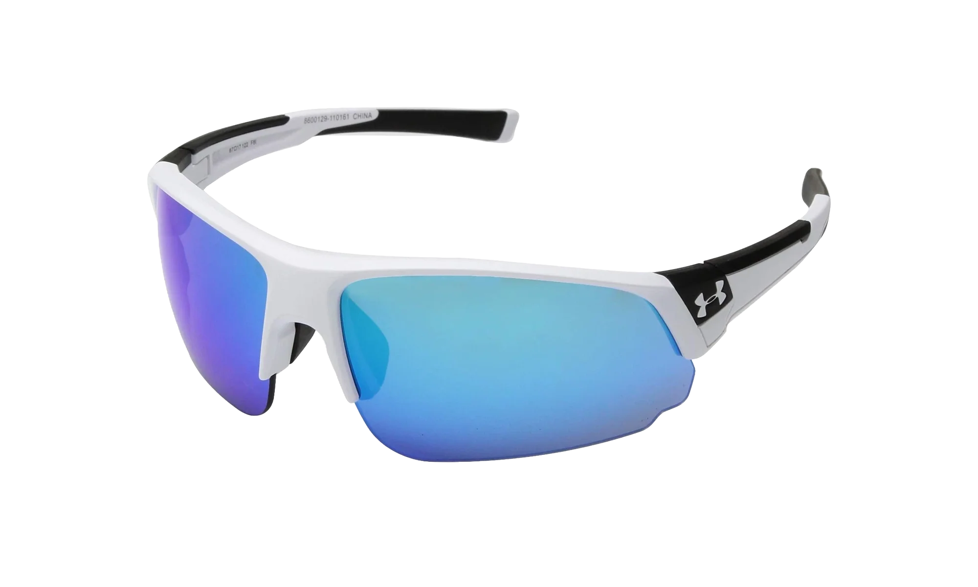 Changeup Dual Sunglasses "Blue Multiflection - Satin White" 8600129 110161