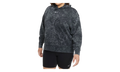 Washed Fleece Hoodie WMNS "Black / White" DD5640 010