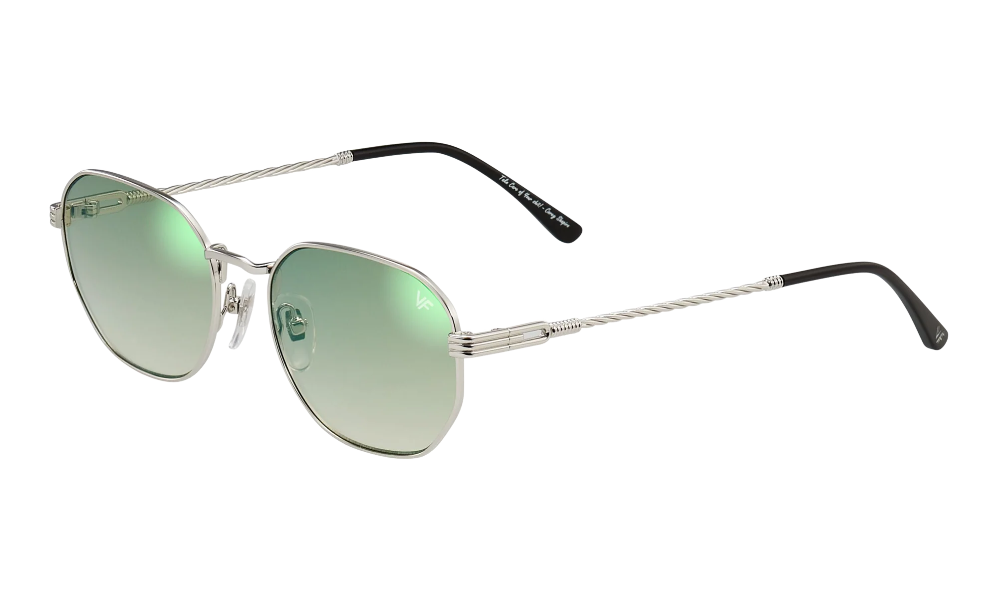 Detroit Player XL 18KT "White Gold / Money Green Gradient Flash Green" MPDX2 0013 5C1