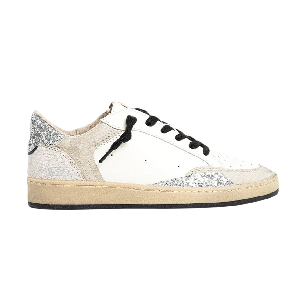 Quinn Glitter Lace Up Sneakers