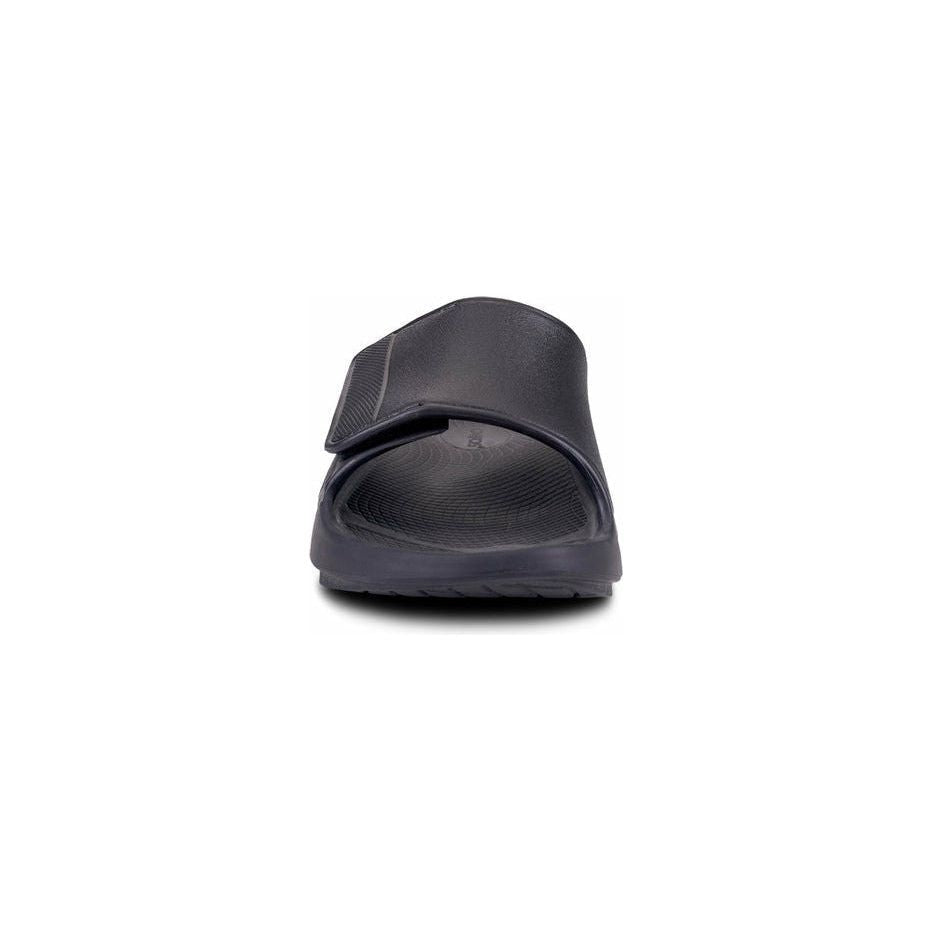 Unisex Ooahh Sports Flex Sandals in Black Matte