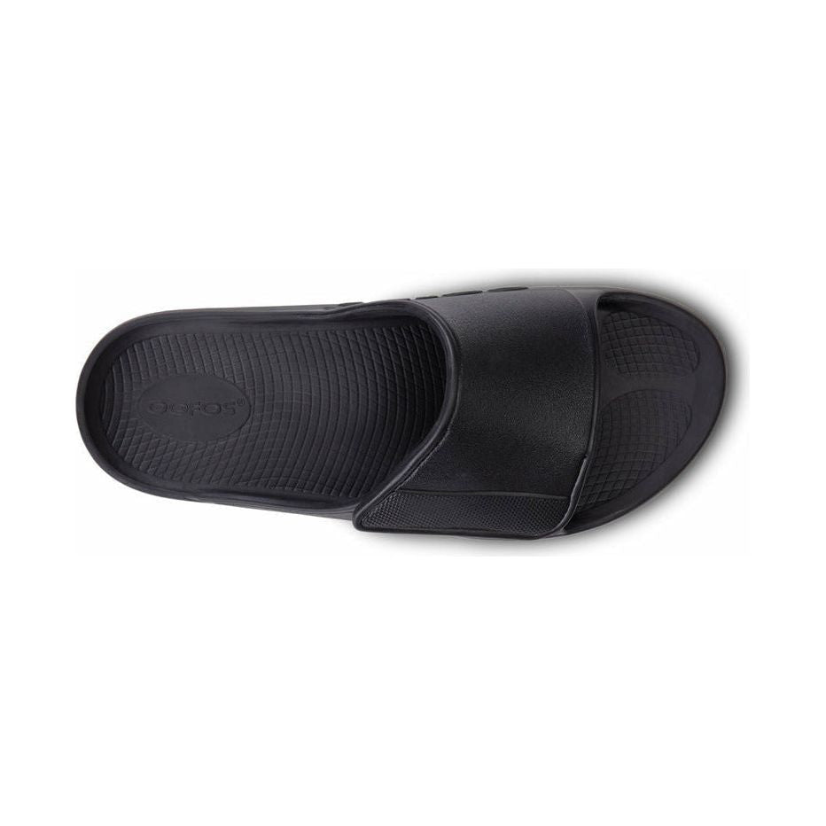 Unisex Ooahh Sports Flex Sandals in Black Matte