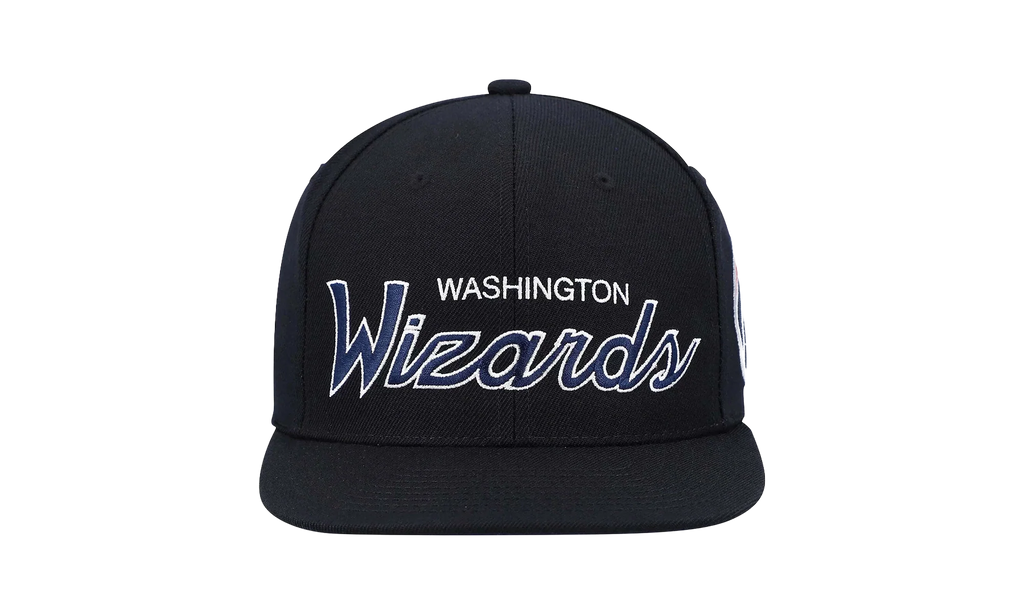 NBA Team Script 2.0 Snapback Cap "Washington Wizards – Black" HHSS3280 WWIYYPPPBLCK