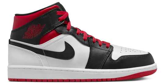 1 Mid BLACK/RED/WHITE