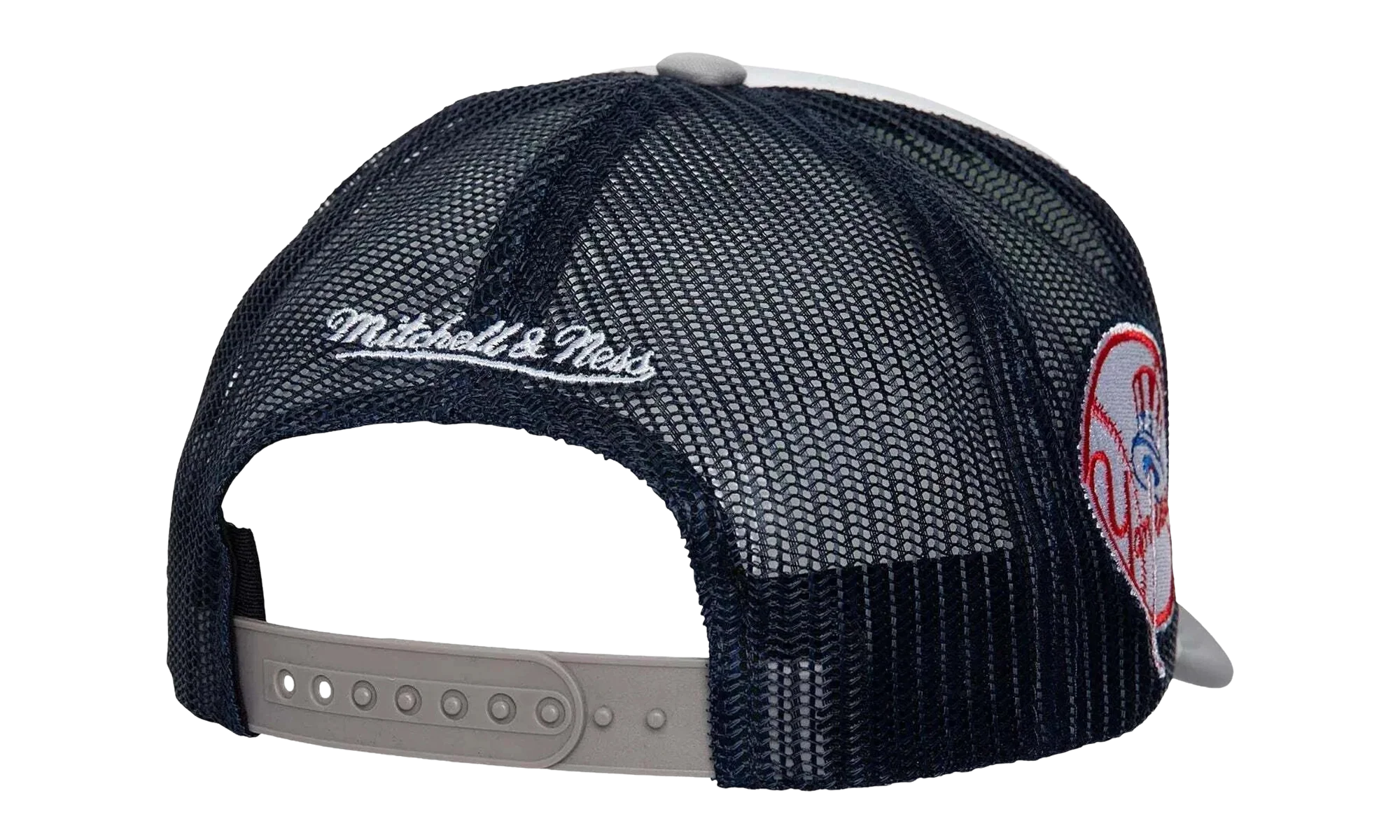 MLB Blocker Trucker Cap "New York Yankees - White" HT8359 NYYWHIT