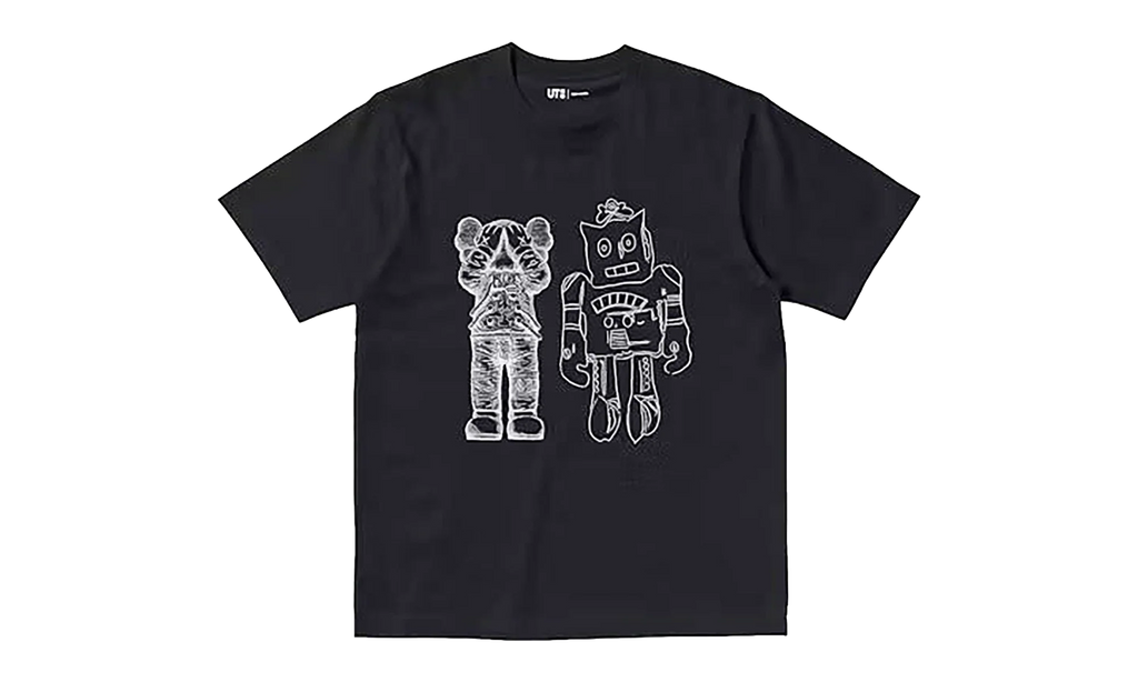 Uniqlo Warhol UT Graphic 476351 T-Shirt "Black" KAWS202474