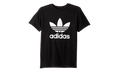 Originals Trefoil Tee GS "Black / White" BQ3910