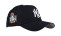 9FORTY New York Yankees 2024 World Series A Frame Snapback Hat "Black (Grey Brim)" NE481