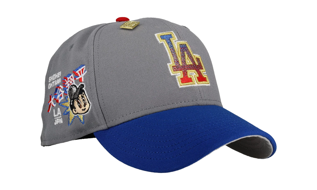 59FIFTY Los Angeles Dodgers Shohei Ohtani Fitted Hat "Graphite / Blue" NE450