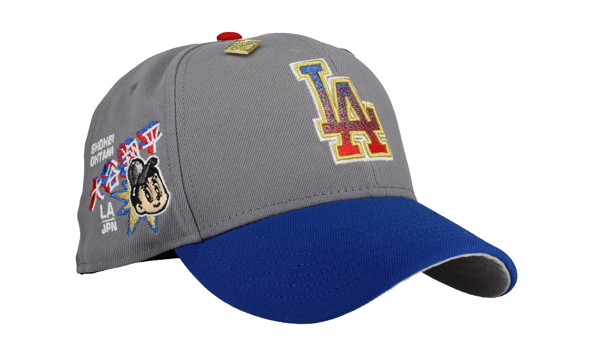 59FIFTY Los Angeles Dodgers Shohei Ohtani Fitted Hat "Graphite / Blue" NE450