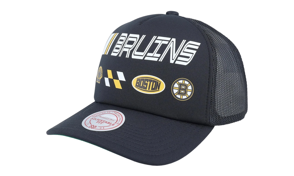 NHL Speedway Trucker Cap "Boston Bruins - Black" HT8689 BBNBLCK