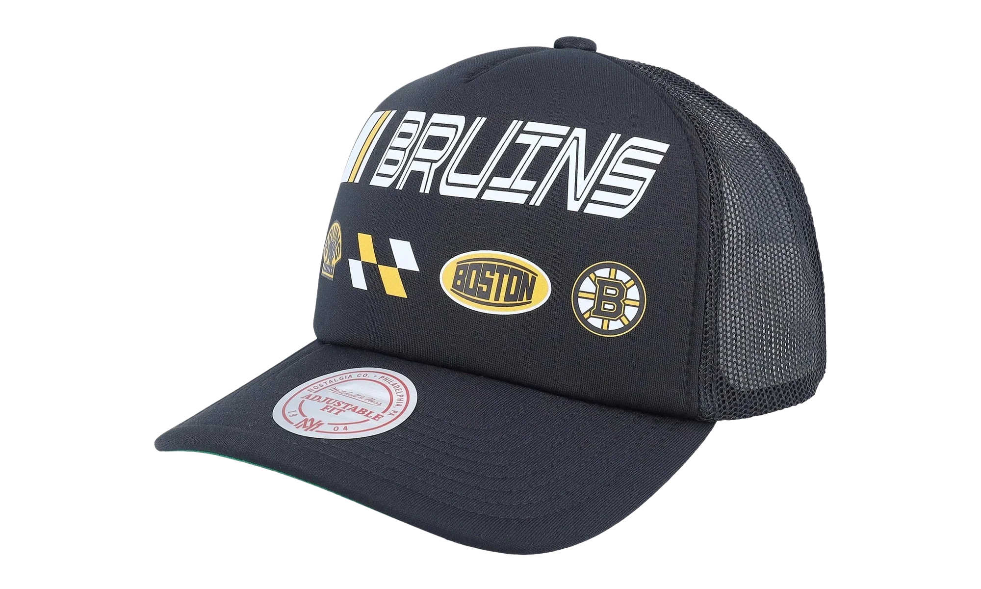 NHL Speedway Trucker Cap "Boston Bruins - Black" HT8689 BBNBLCK