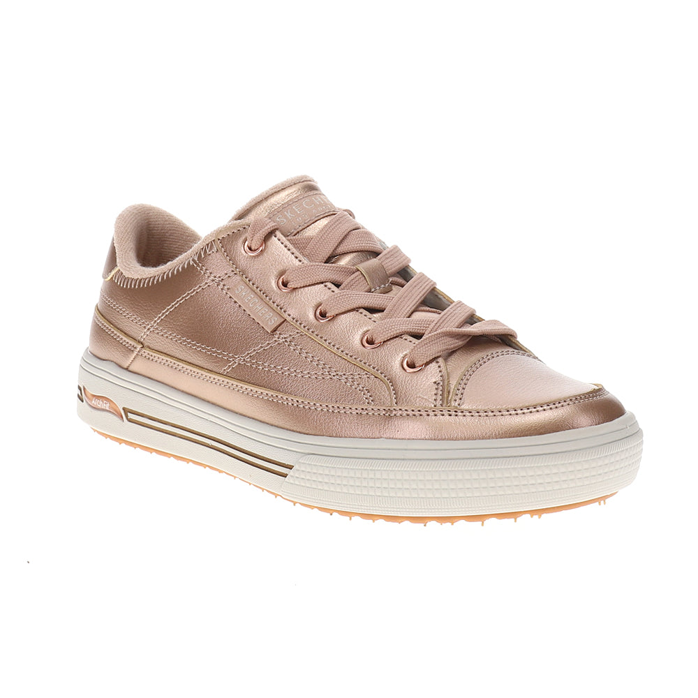 Arch Fit Arcade Glistening Gal Metallic Slip On Sneakers