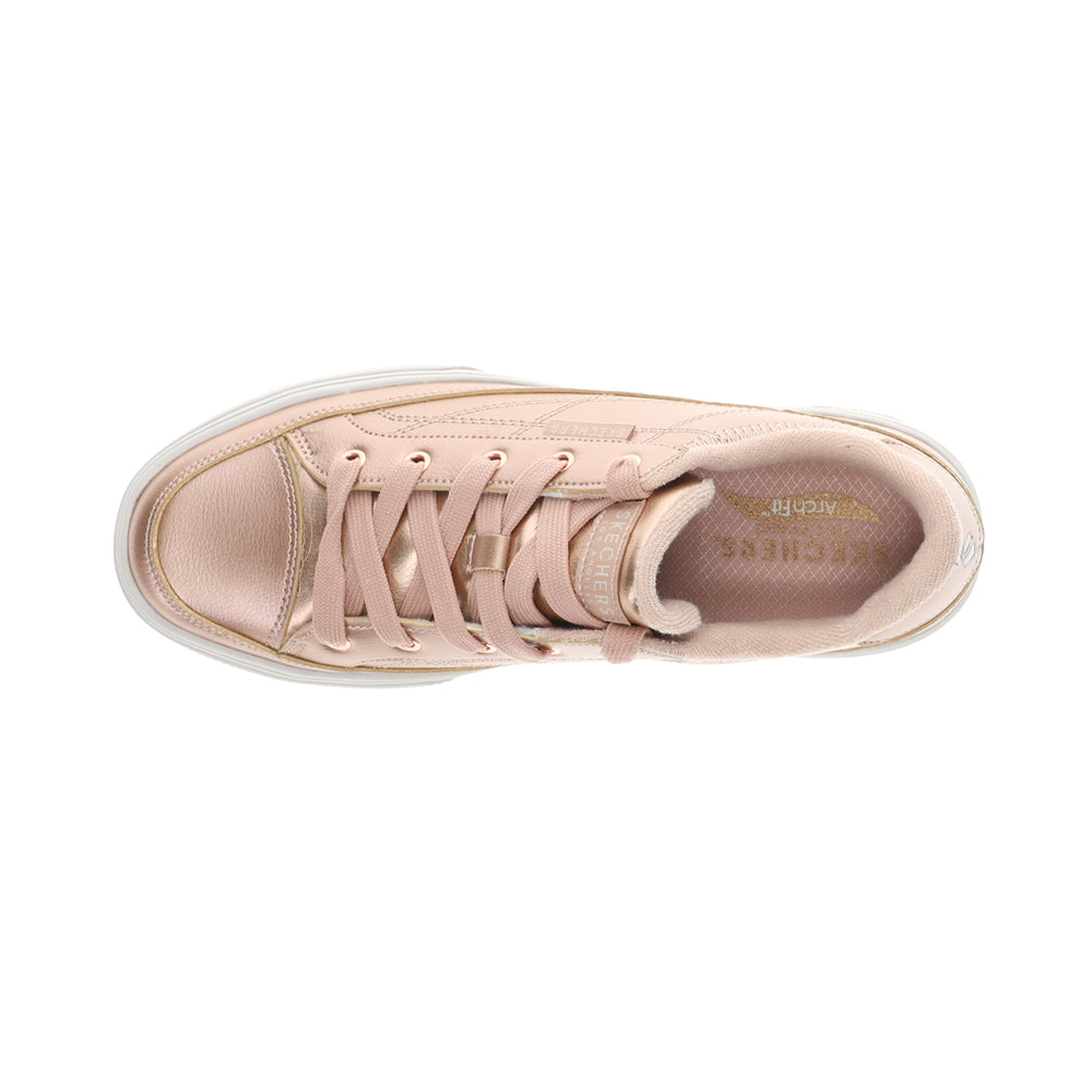 Arch Fit Arcade Glistening Gal Metallic Slip On Sneakers