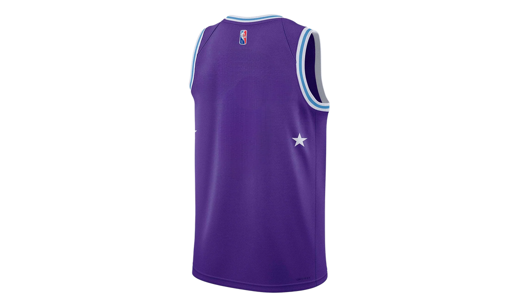 NBA La Lakers 2021-22 75Th City Swingman Jersey "Purple" DB4067 504