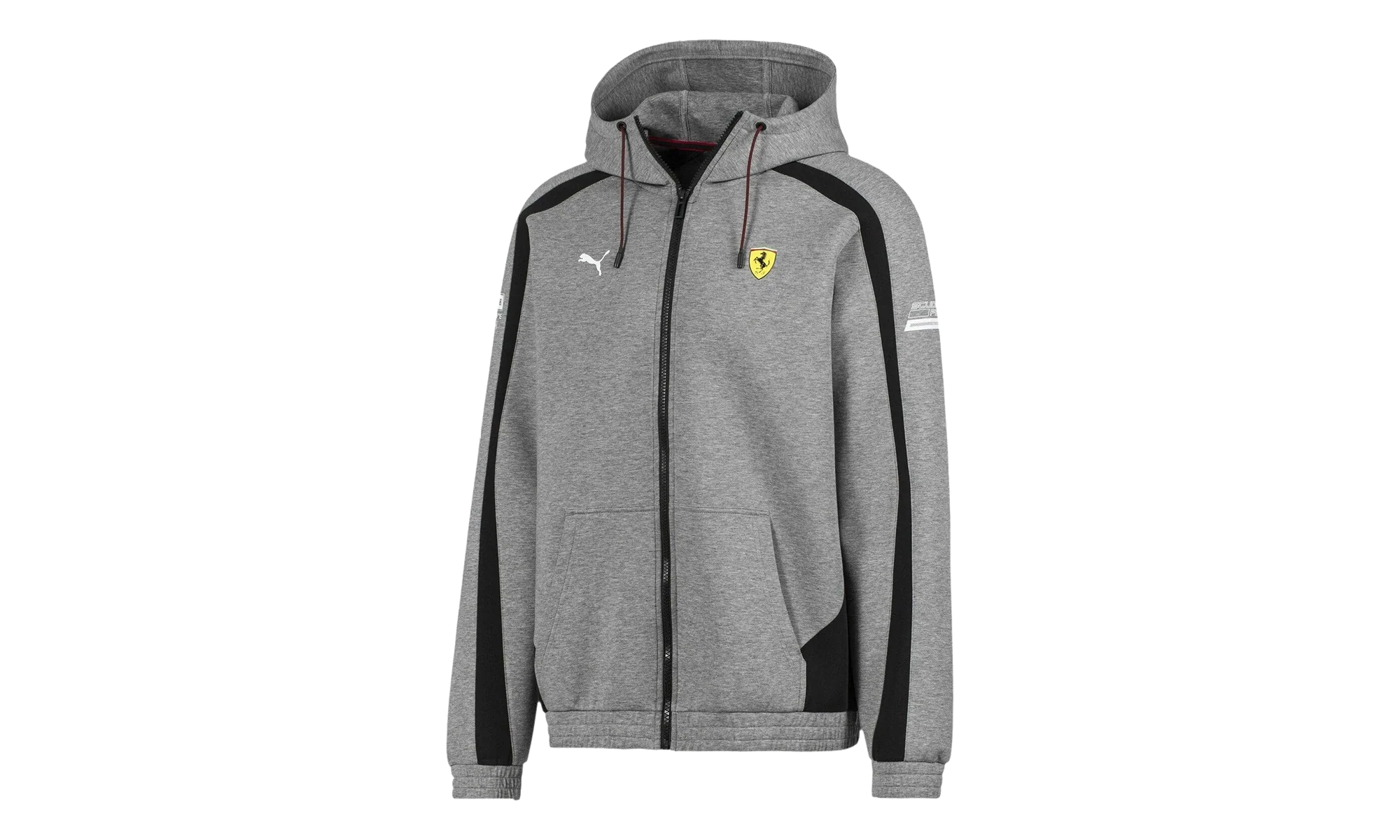 Scuderia Ferrari Hooded Sweat Jacket "Medium Gray Heather" 596145 03