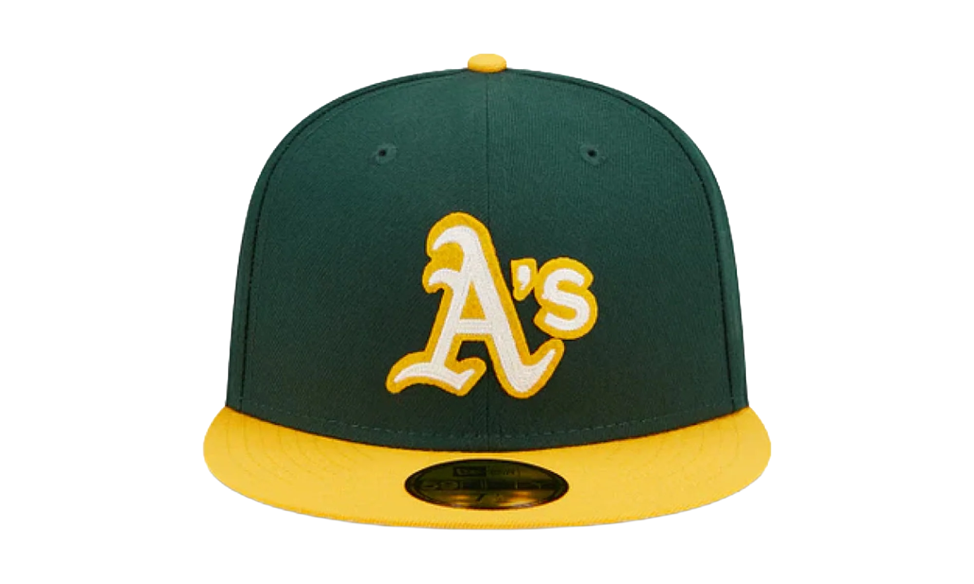 59FIFTY Oakland Athletics Letterman Fitted Hat "Green / Yellow" 60296438