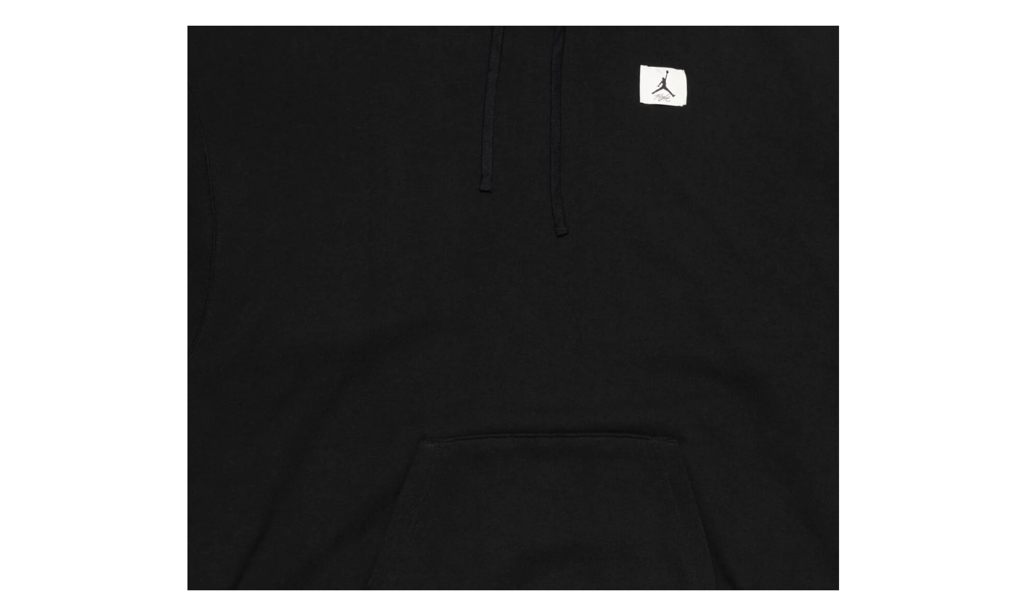 Jordan Flight Fleece Pullover Hoodie WMNS "Black" DQ4603 010