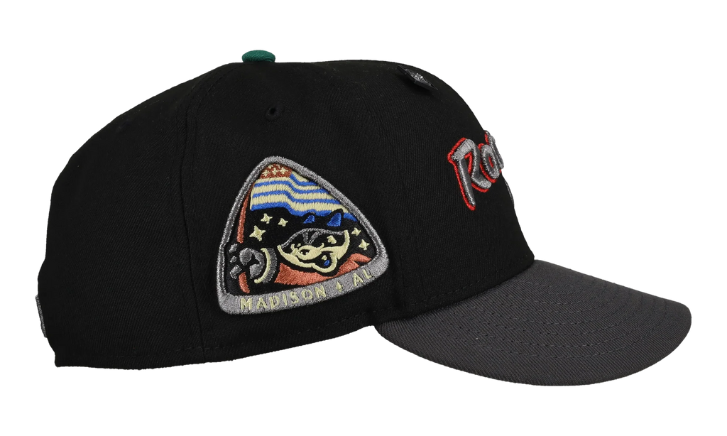 59FIFTY Rocket City Trash Pandas 59Fifty Fitted Hat "Black / Graphite / Metallic" 123451298542