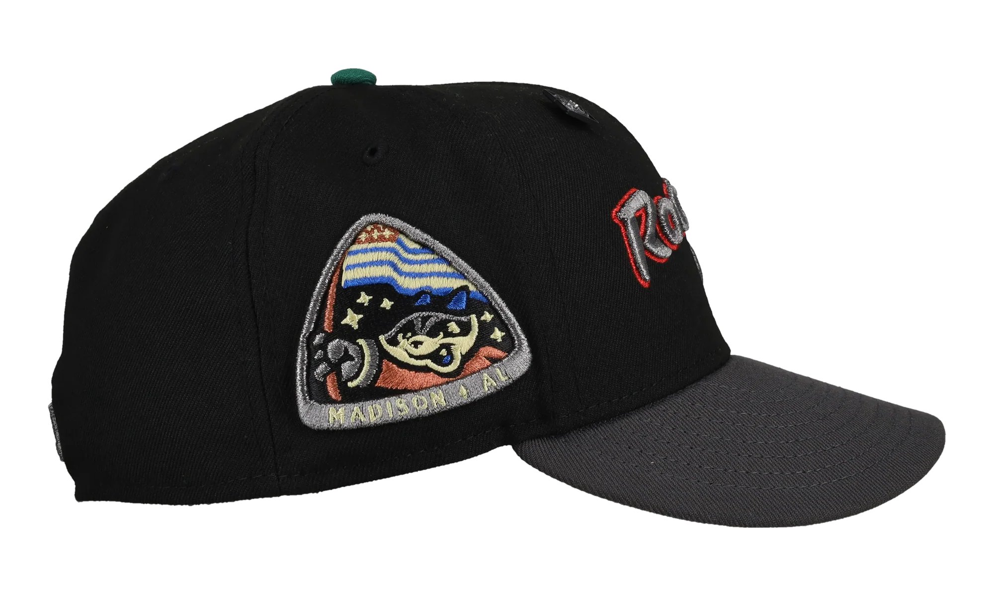 59FIFTY Rocket City Trash Pandas 59Fifty Fitted Hat "Black / Graphite / Metallic" 123451298542