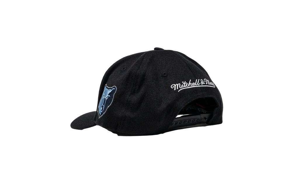 NBA Team Script 2.0 Stretch Snapback Cap "Memphis Grizzlies - Black" HHSS3281 MGRYYPPPBLCK