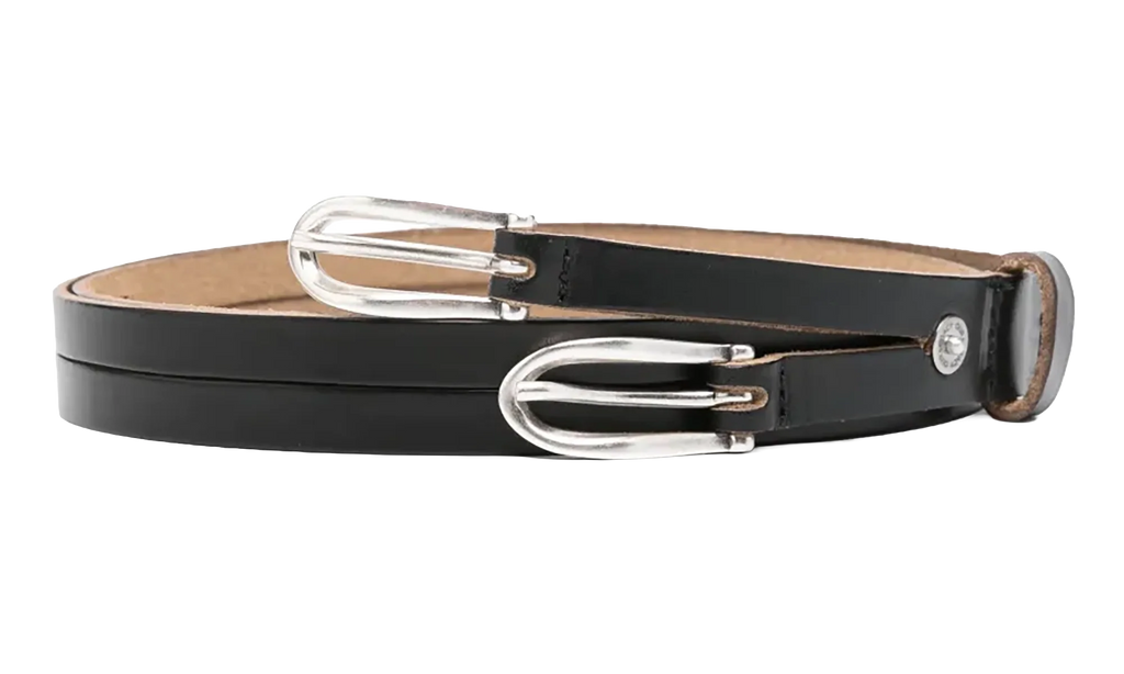 Twin Tongue Belt "Black" A2258TBC