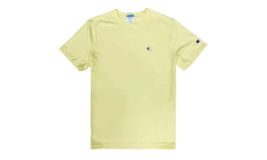 C-Life Heritage C Logo T-Shirt "Lemon Glacier" GT19 Y06145 AZPC